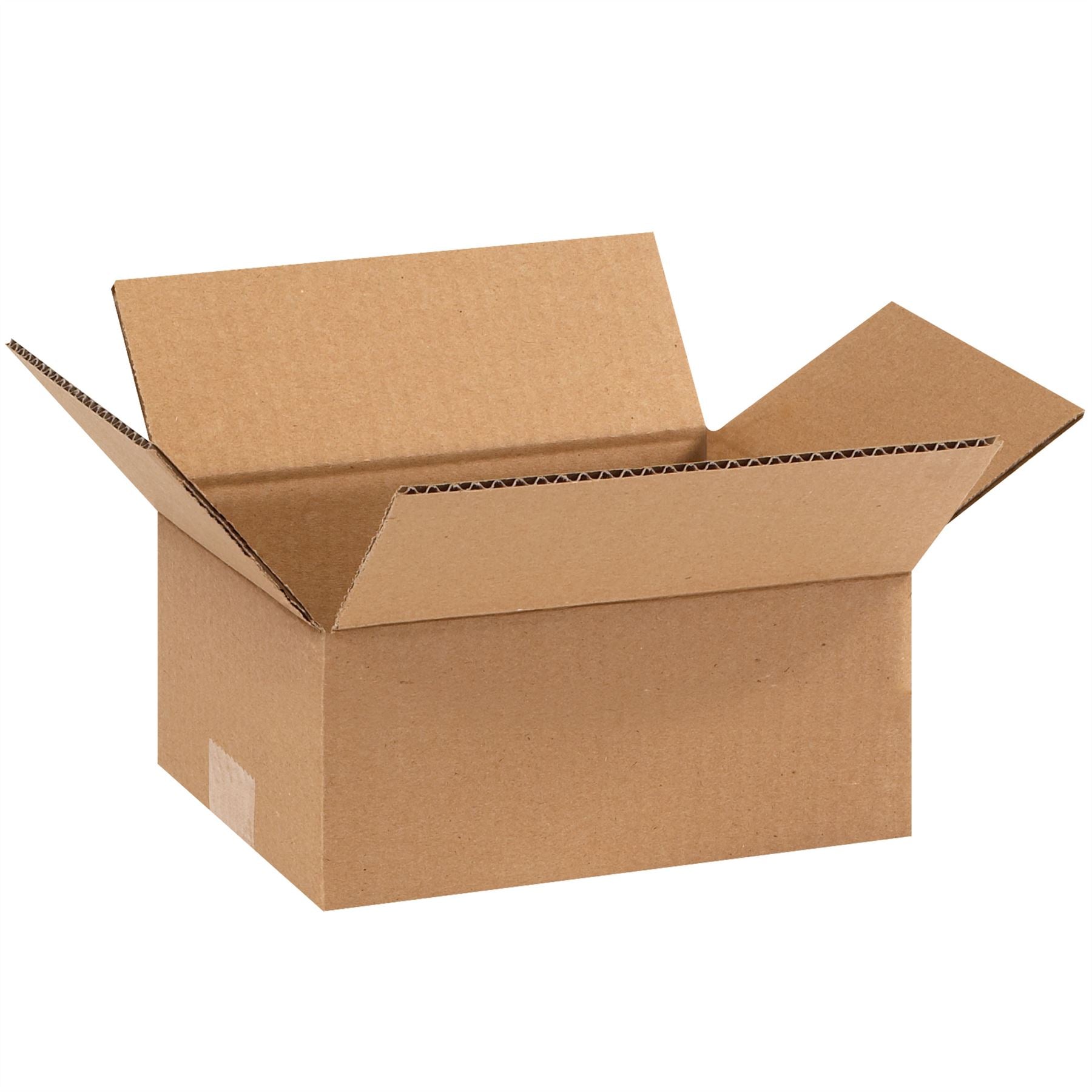 Flat Corrugated Boxes  9" x 7" x 3"