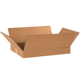 Flat Corrugated Boxes, 18" x 12" x 2"